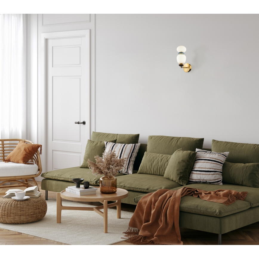 ITALUX - Applique murale LED EVANS LED/12W/230V 3000K dorée