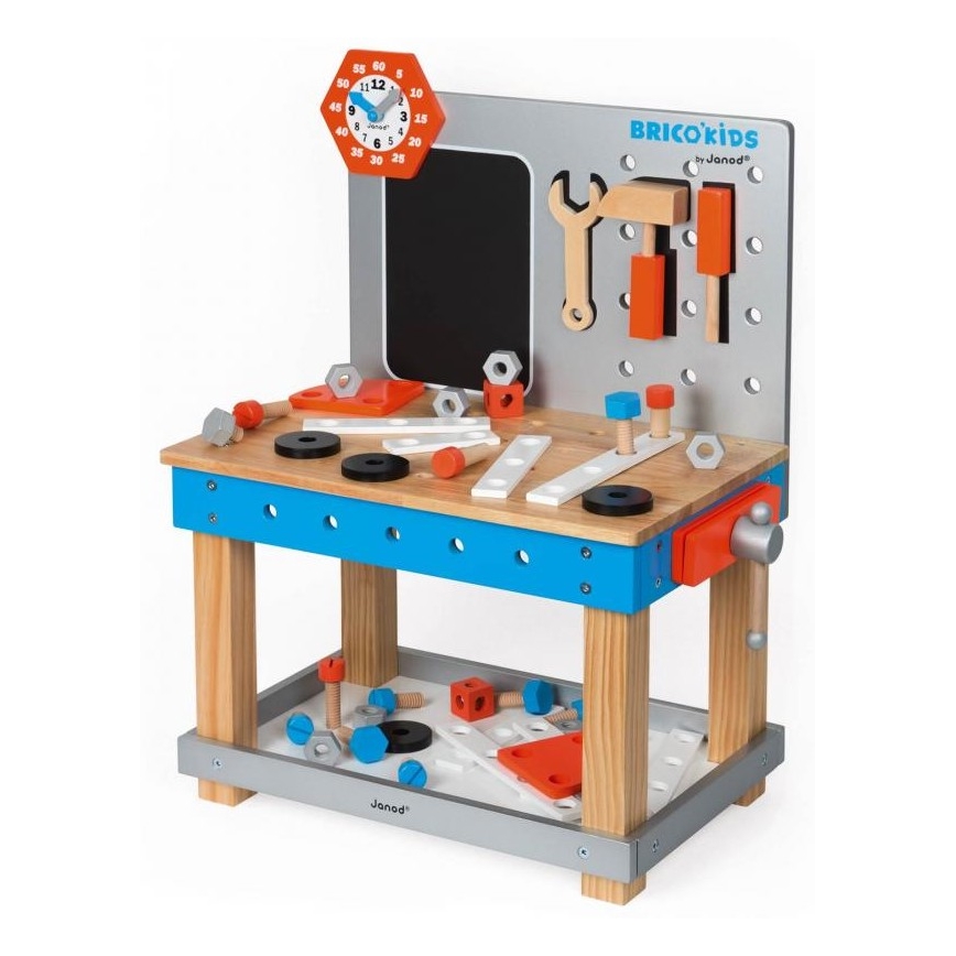 Janod - Atelier pour enfant avec outils BRICOKIDS