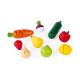 Janod - Boîte en bois avec fruits et légumes