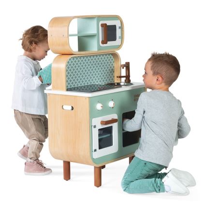 Janod - Cuisine en bois 2en1 REVERSO