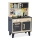 Janod - Cuisine en bois avec plaque de cuisson LED MOZAIC 2xLR6