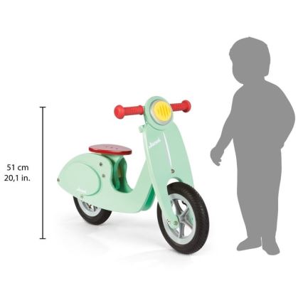 Janod - Draisienne pour enfant VESPA vert