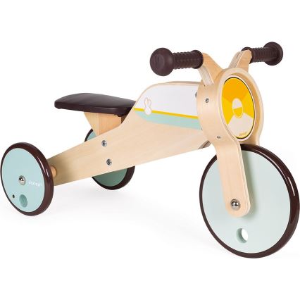 Janod - Enfant draisienne en bois 2en1