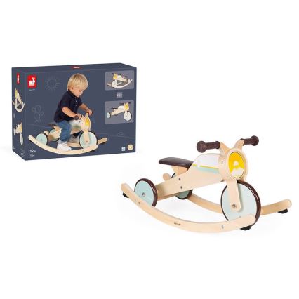 Janod - Enfant draisienne en bois 2en1