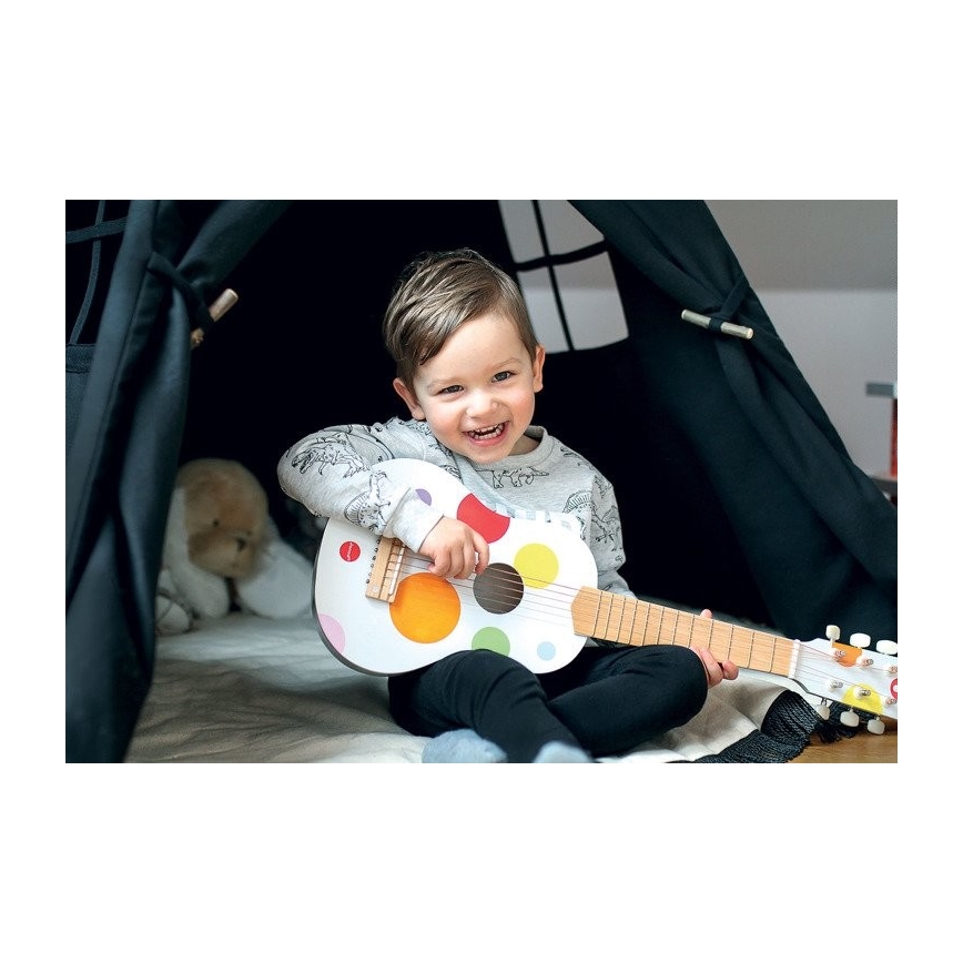 Janod - Guitare pour enfant CONFETTI 6 cordes