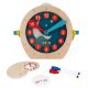 Janod - Horloge en bois pour enfant LEARNING TOYS