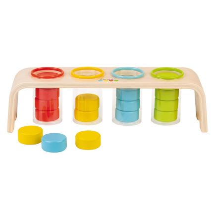 Janod - Jouet interactif en bois MONTESSORI 22 pcs