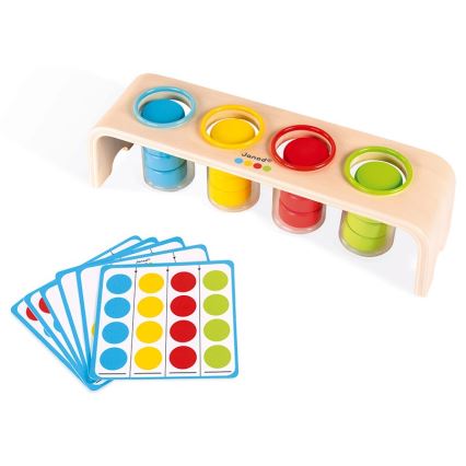 Janod - Jouet interactif en bois MONTESSORI 22 pcs