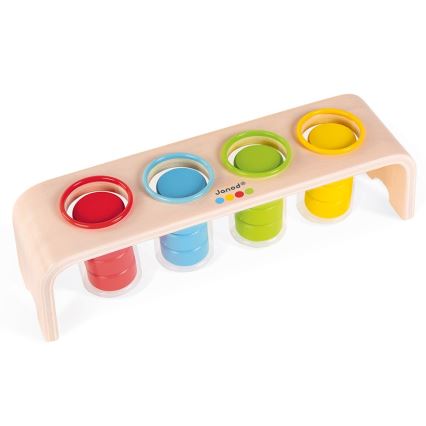 Janod - Jouet interactif en bois MONTESSORI 22 pcs