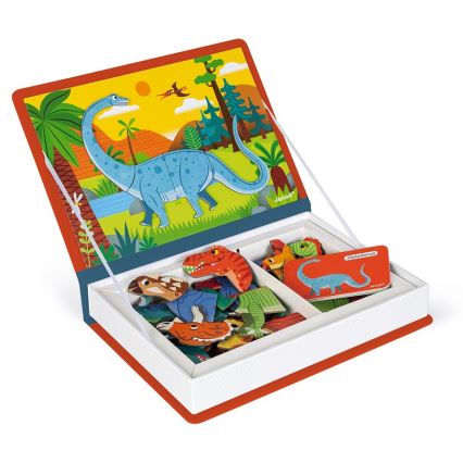 Janod - Kit interactif magnétique MAGNETIBOOK dinosaures