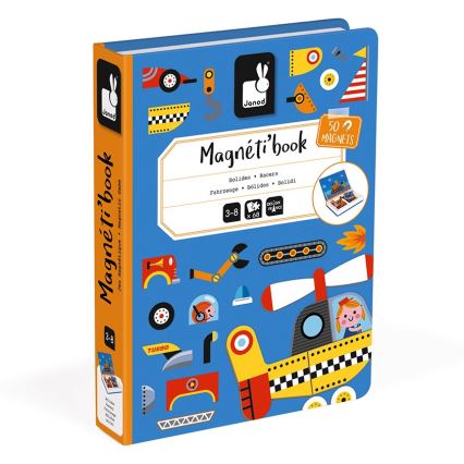 Janod - Kit interactif magnétique MAGNETIBOOK moyens de transport