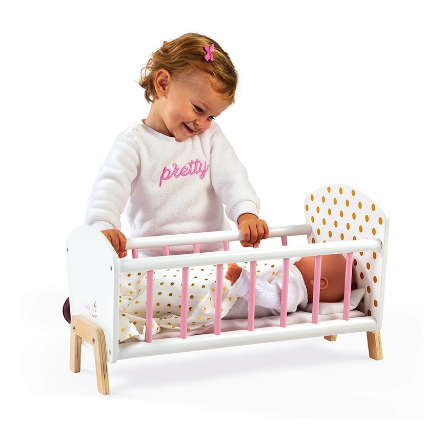 Janod - Lit de poupée CANDY CHIC
