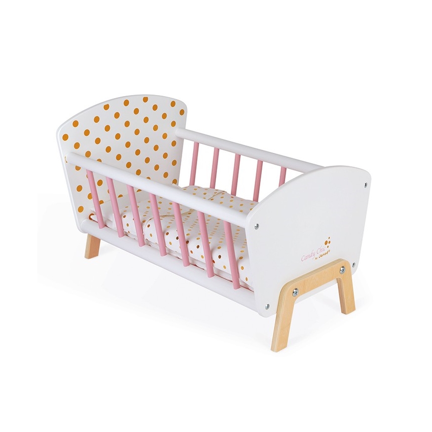 Janod - Lit de poupée CANDY CHIC