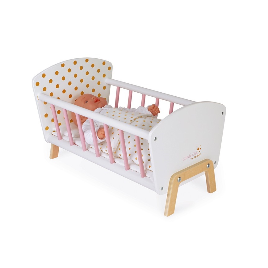 Janod - Lit de poupée CANDY CHIC