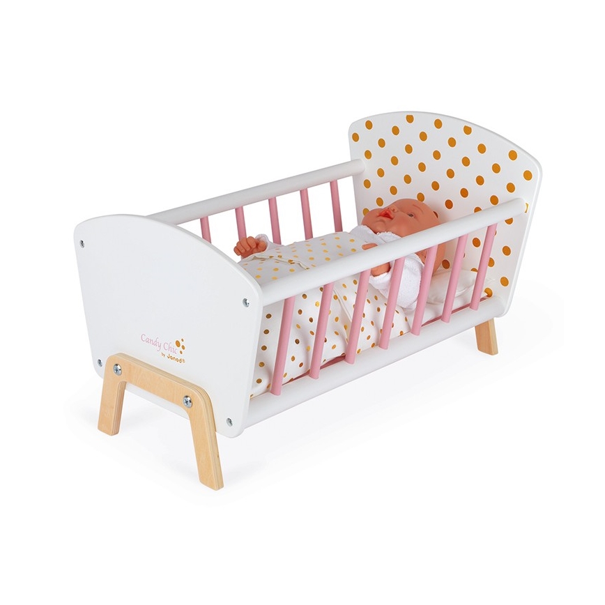 Janod - Lit de poupée CANDY CHIC