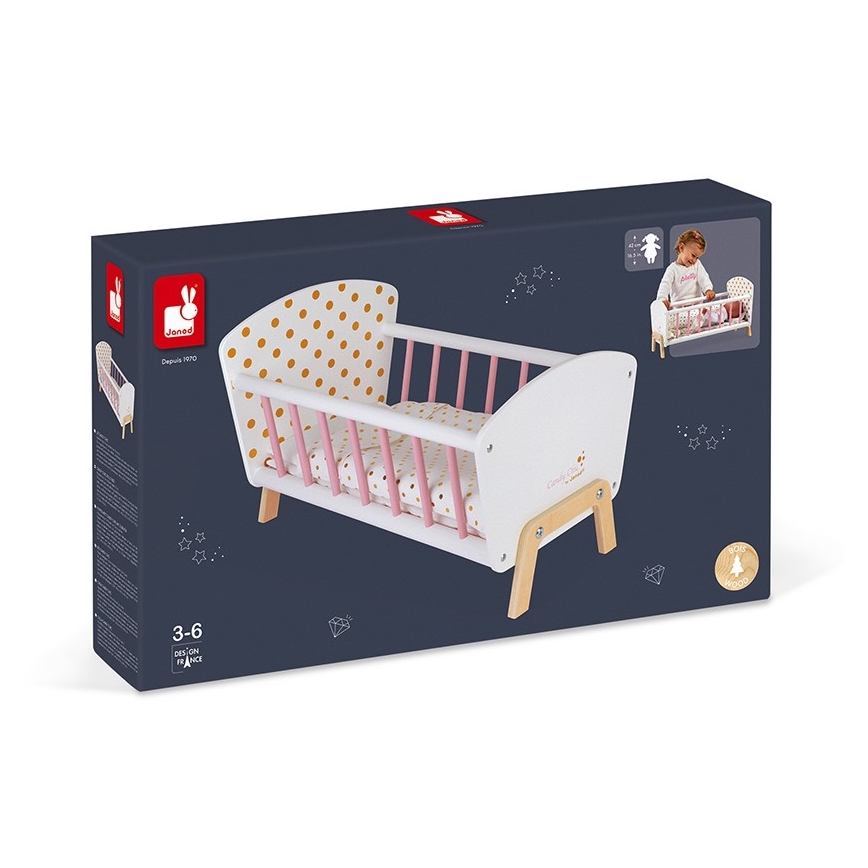 Janod - Lit de poupée CANDY CHIC