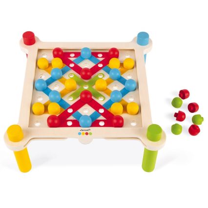 Janod - Mosaïque interactive en bois MONTESSORI