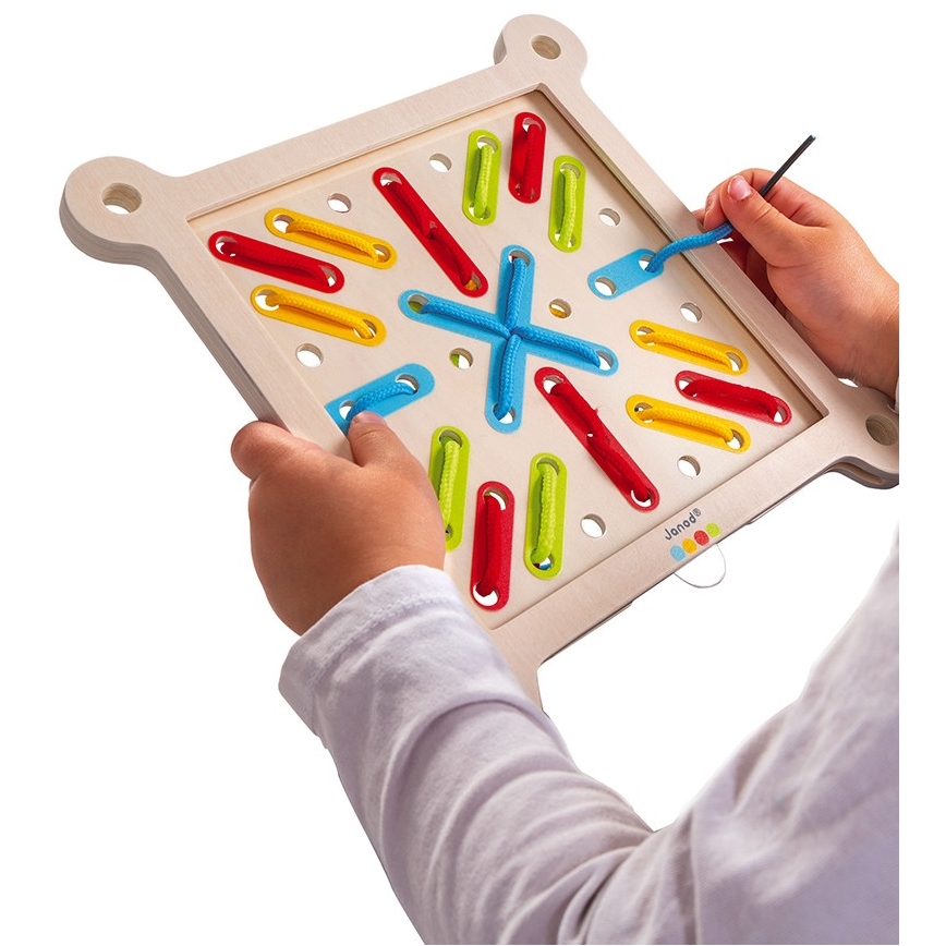 Janod - Mosaïque interactive en bois MONTESSORI