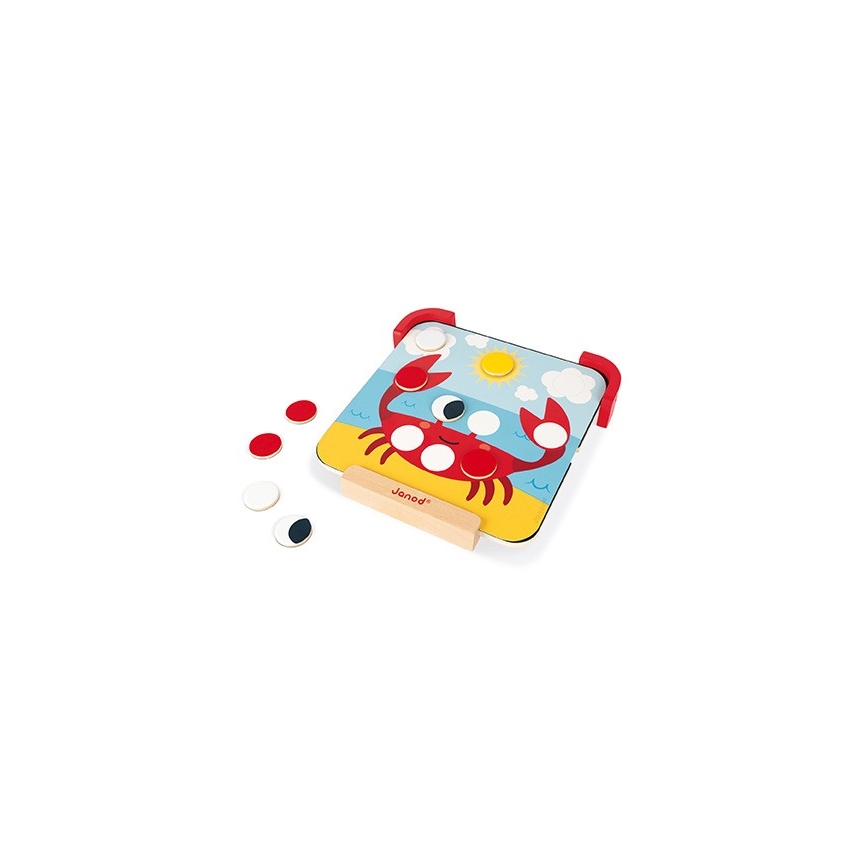 Janod - Puzzle magnétique LEARNING TOYS