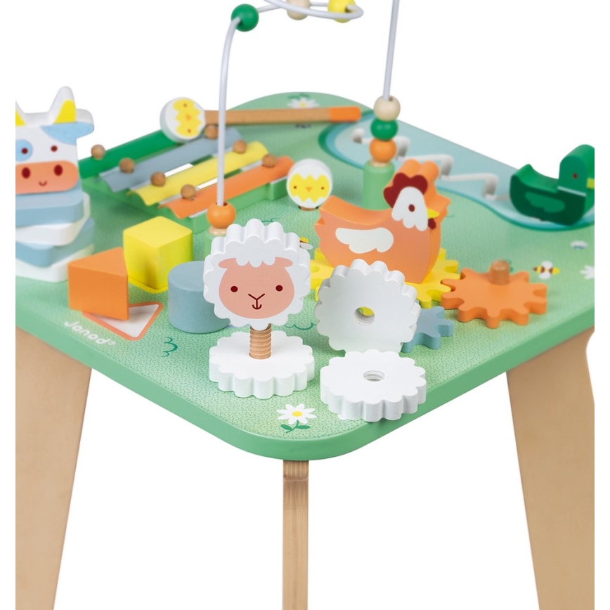 Janod - Table interactive pour enfant prairie