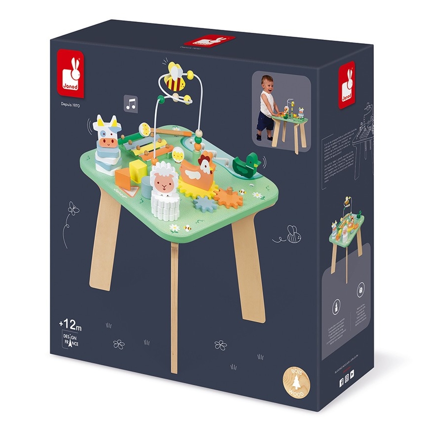 Janod - Table interactive pour enfant prairie