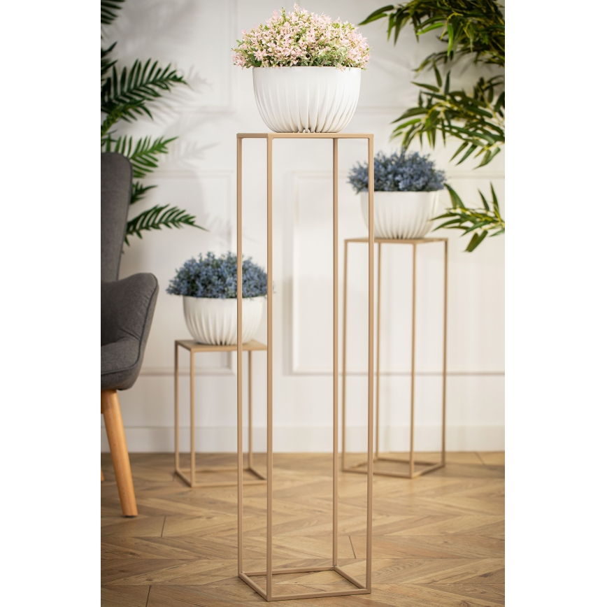 Jardinière 100x24 cm beige