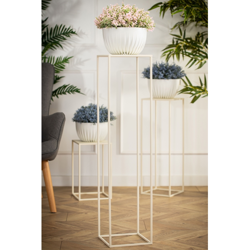 Jardinière 100x24 cm crème