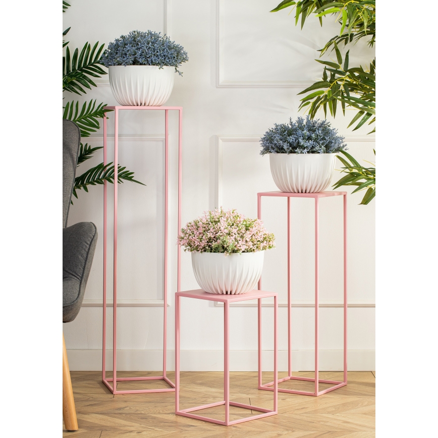 Jardinière 100x24 cm rose