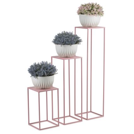 Jardinière 100x24 cm rose