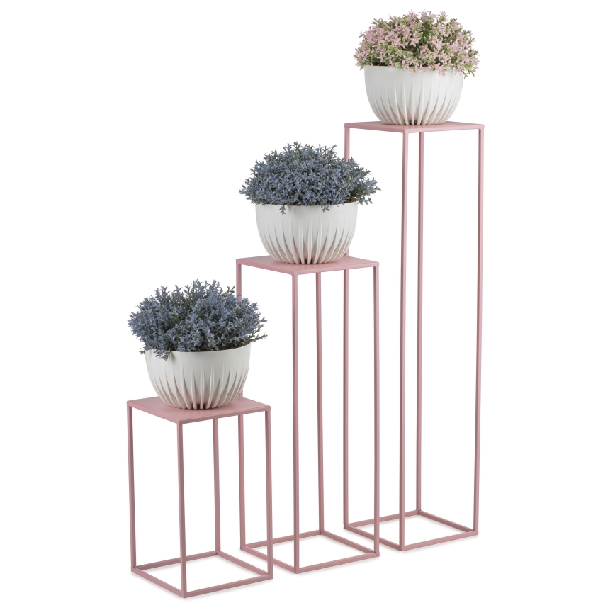 Jardinière 100x24 cm rose