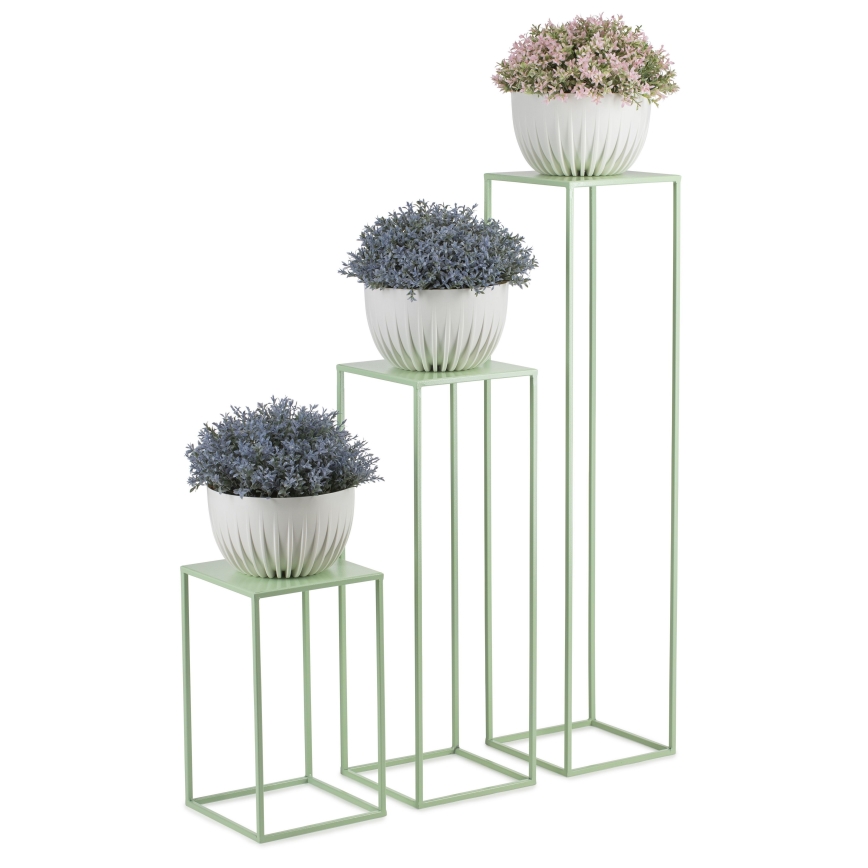 Jardinière 100x24 cm vert clair