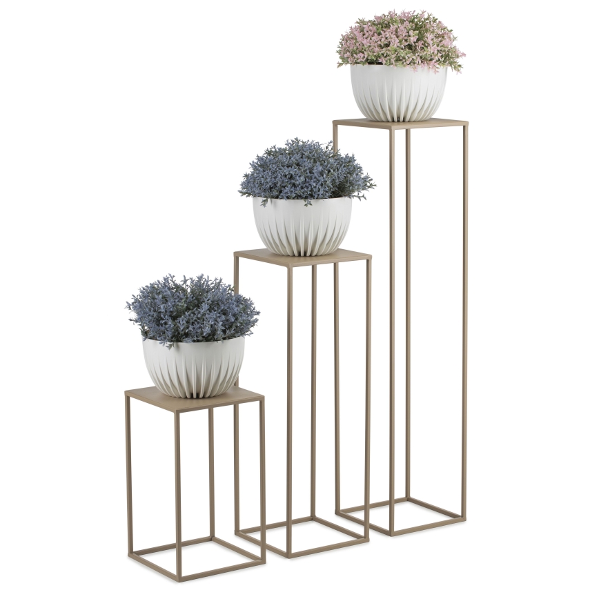Jardinière 40x24 cm beige