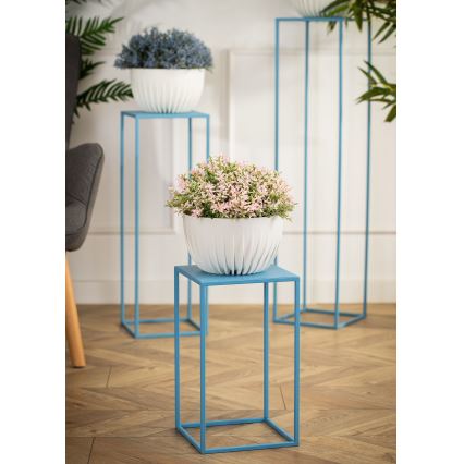 Jardinière 40x24 cm bleu