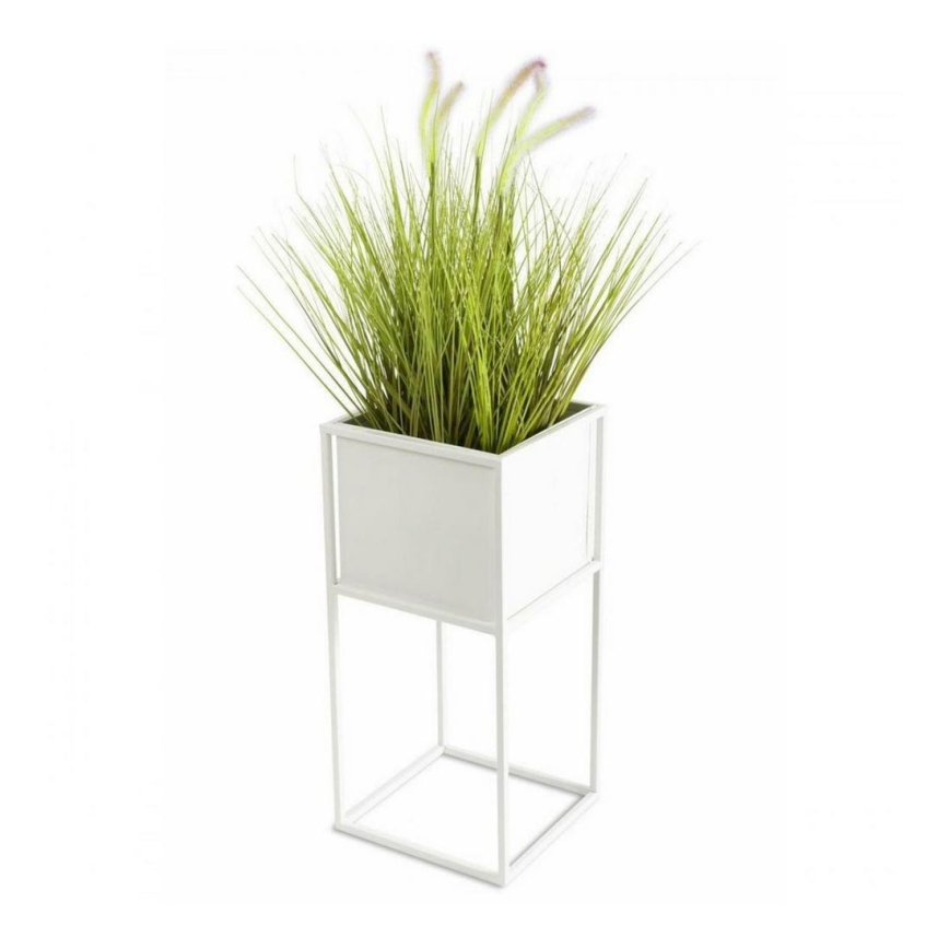 vidaXL Jardinière Blanc 80x42,5x42 cm PP