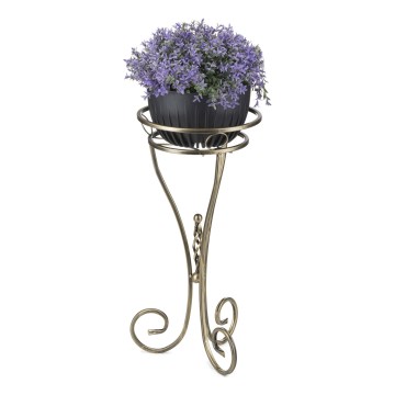 Jardinière 60x28 cm doré