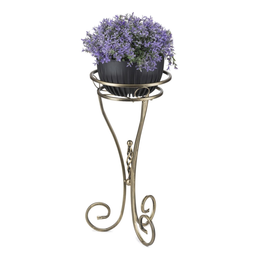 Jardinière 60x28 cm doré