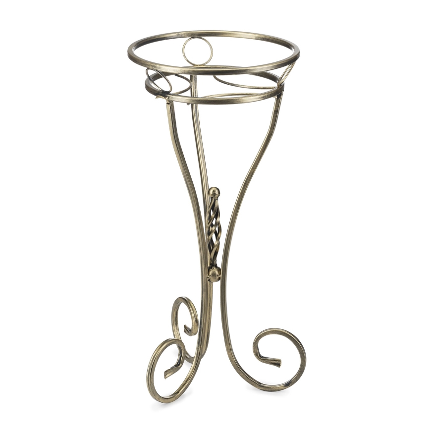 Jardinière 60x28 cm doré