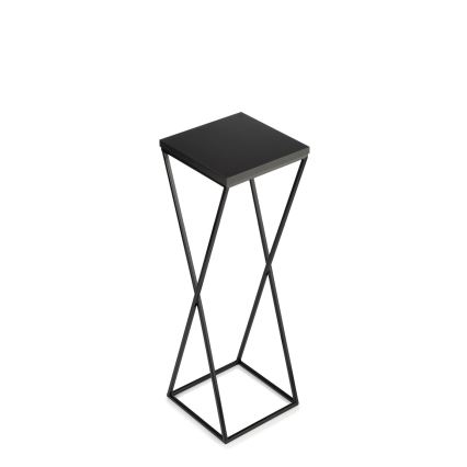 Jardinière 70x24 cm noir