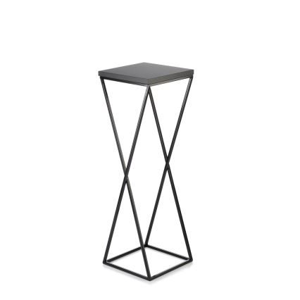 Jardinière 70x24 cm noir