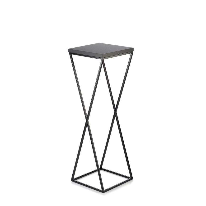 Jardinière 70x24 cm noir