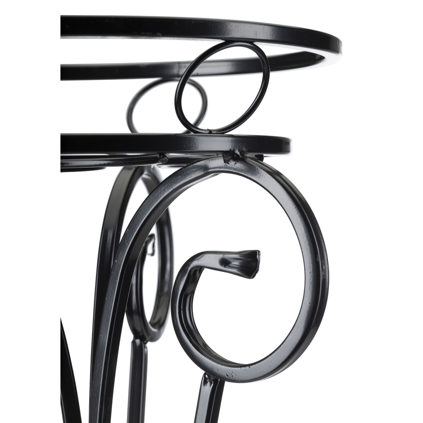 Jardinière 74x34 cm noir
