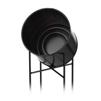 Jardinière 75x17 cm noire