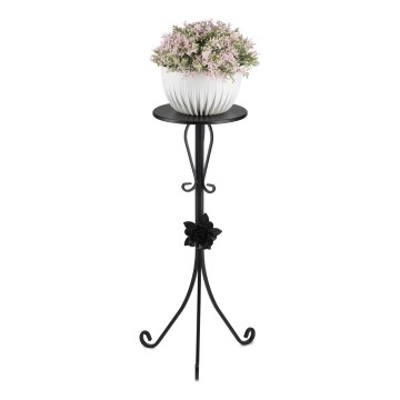 Jardinière 75x35 cm noir