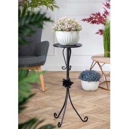 Jardinière 75x35 cm noir