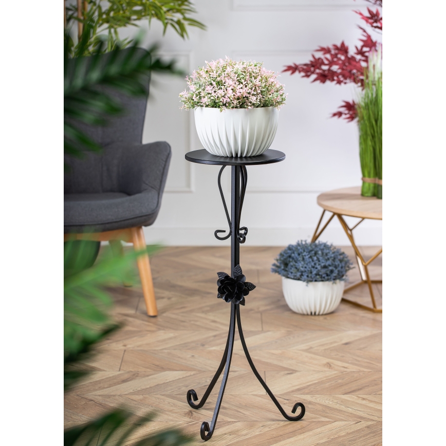 Jardinière 75x35 cm noir