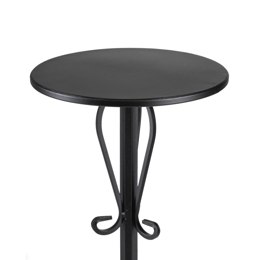 Jardinière 75x35 cm noir