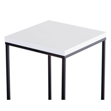 Jardinière BASICLOFT 40x24 blanche/noire