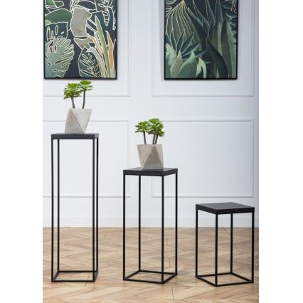 Jardinière BASICLOFT 60x24 noire