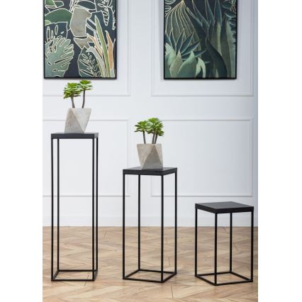 Jardinière BASICLOFT 80x24 noire