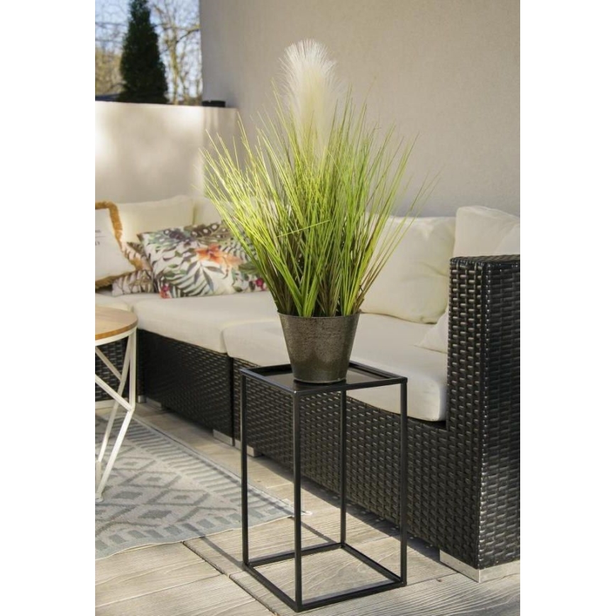 Jardinière de 40x24 cm noire